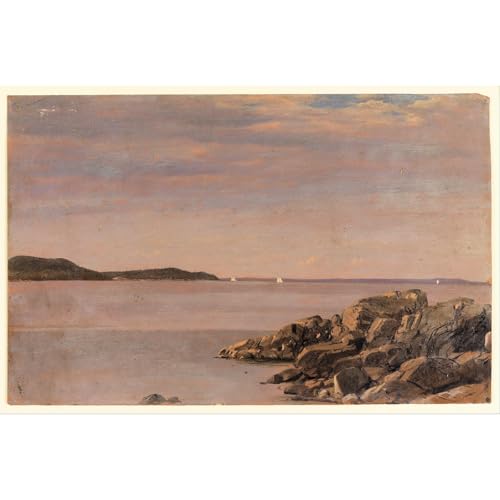 Impression giclée Église Mont Desert Island Maine poster XXL ARTICULOZY pour habiller un grand mur