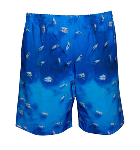 Weekender Men's Print Swim Trunk Boat Haven