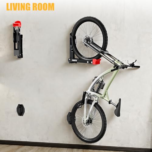 Favoto Swivel Bike Wall Mount 2-Pack Bike Hangers for Garage by Favoto - Used condition - Image 8