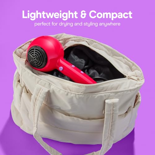 Conair Cake Pop Hair Dryer, Blow Dryer w/Diffuser & Concentrator, Pink - image 8