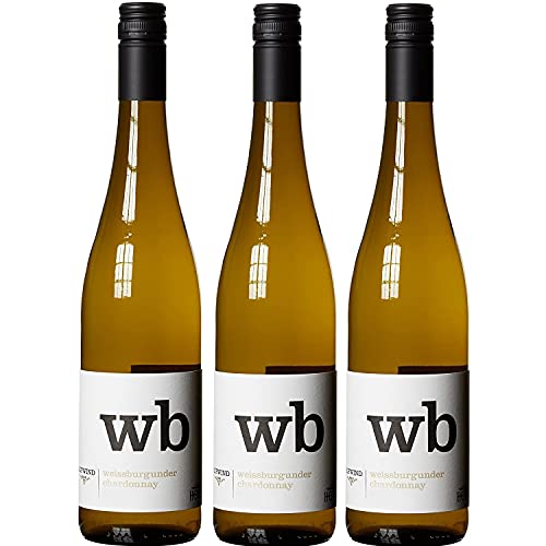 Thomas Hensel Aufwind Weißburgunder Chardonnay Weißwein Wein trocken Deutschland I Visando Paket (3 Flaschen) Cover
