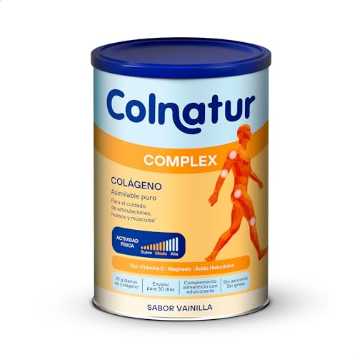 Colnatur Complex Vainilla | 336g | Colágeno con Magnesio y Vitamina C para Músculos y Articulaciones