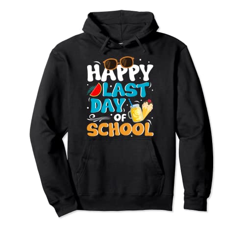 Funny Gift Last Day Of School Summer Sudadera con Capucha