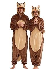 New Brown Animal Onesie Pajamas