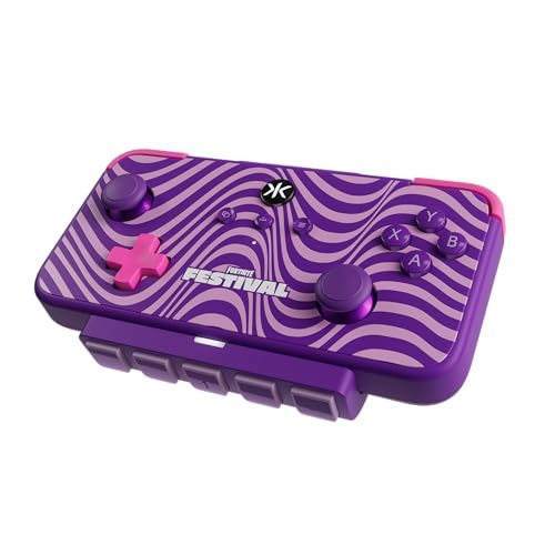 CRKD NEO S Controller Purple Wave for PC, iPhone, iPad, Android, Nintendo Switch/Switch 2, Smart TV (Fortnite Festival Edition) by CRKD - Used condition - US$32.45