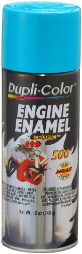 Dupli-Color DE1643 Ceramic Torque 'N' Teal Engine Paint - 12 oz. Color: Torque 'N' Teal, Model: DE1643, Tools & Hardware store
