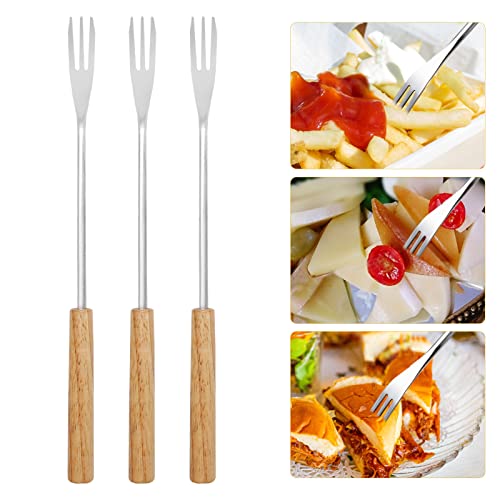 image for Aynaxcol Pack of 6 Fondue Forks Chocolate Cheese Dipping Set Candy Dip