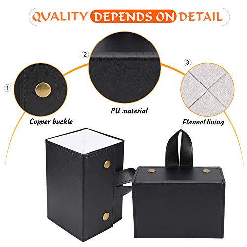 Image of SMARTTOP Sunglass Eyeglass Organizer Collector 5 slot 6 Slot PU Eyeglasses Storage Case Box Multiple Hanging Eyewear Display