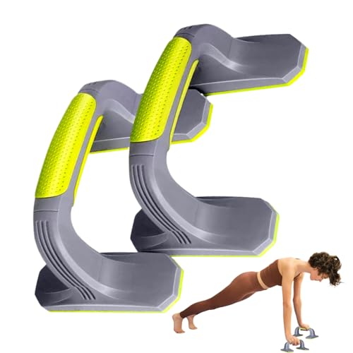 Djowyh Liegestützstangen für den Boden | Pushup Bars - Muskeltraining Anti-Rutsch Griffhalter für den Einsatz bei Reisen, im Büro, in der Garage, im Fitnessstudio, in der Wohnung, Garten und Djowyh Liegestützstangen für den Boden | Pushup Bars - Muskeltraining Anti-Rutsch Griffhalter für den Einsatz bei Reisen, im Büro, in der Garage, im Fitnessstudio, in der Wohnung, Garten und