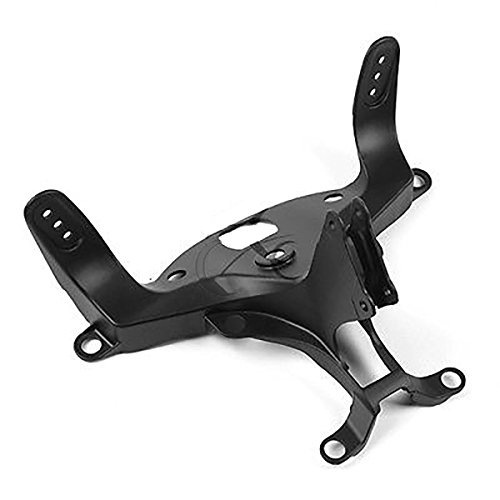 XMT-MOTO Black Upper Front Fairing Stay Headlight Bracket For YAMAHA YZF R1 2007-2008(1 PCS,Black)