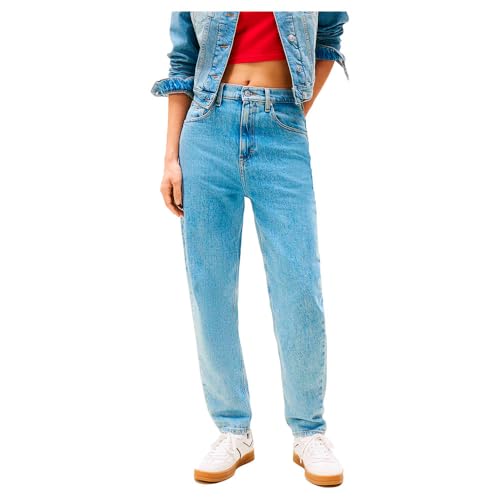 Tommy Jeans Damen MOM Jeans Uhr TPR AI4116 DW0DW21392, Denim (Denim Light), 29W/32L, Denim (Denim Light), 29 W/32 L