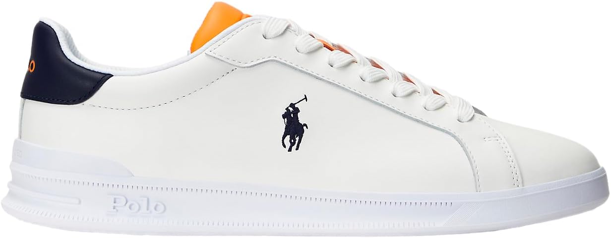 Polo Ralph Lauren Mens Heritage Court Ii Leather Sneaker