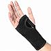 Muñequera tunel carpiano, Ajustable Estabilizador de Muñeca Soporte Con Férula de Metal para Túnel Carpiano Fracturas, Tendinitis, Esguinces y Alivio Del Dolor en Las Articulaciones (Mano derecha)