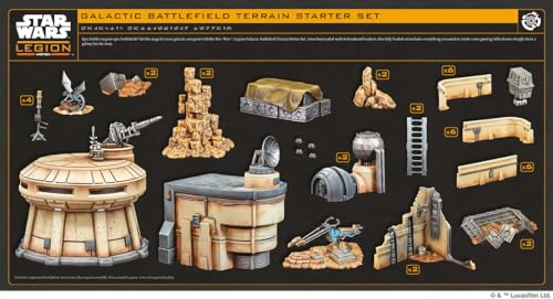 Star Wars Legion Expansión de Terreno Atomic Mass Games de Asmodee 4