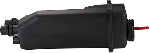 Miniatura 6 de Depósito de refrigerante sin tapa, tanque de desbordamiento de radiador de plástico para reemplazar 17111436381 compatible con 2001-2003 para 530i 4