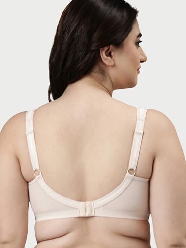 Image of Enamor Hidden X-Frame and Smoothening Women's Full Support Everyday Bra - Jiggle Control, Non Padded, Wirefree, Full Coverage - FB12 (Available in Plus Sizes)