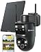 COCOCAM Telecamera WIFi Interna A Batteria 5200mAh – Rotazione 355° Orizzontale E 90° Verticale – Visione Notturna 20m – Riconoscimento AI E Rilevamento PIR – Supporto TF/Cloud – 2K
