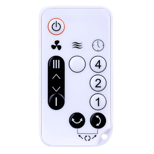 Télécommande PCF-SC15T pour ventilateur Woozoo oscillant à 5 vitesses