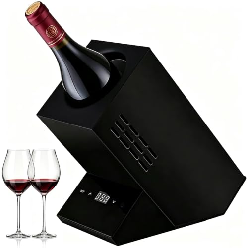YZHYYDS Cantinetta Vino Elettrica, Cantinetta per Vino a Controllo Digitale