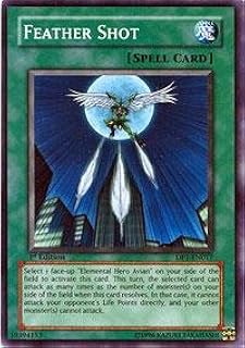 Yu-Gi-Oh! - Feather Shot (DP1-EN017) - Duelist Pack 1 Jaden Yuki - Unlimited Edition - Common