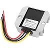 DROK Boost Buck Converter 9V-36V to 12V 3A 36W Aluminium Shell Waterproof Auto Step Up Down Voltage Regulator 12V Volt Transformer for Car Audio Solar Power System LCD Television LED Display Screen