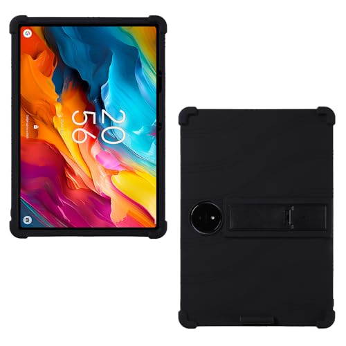 Coque silicone pour TCL NXTPAPER 14 avec support noir