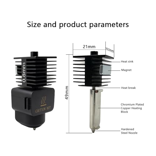 Mini hotend 3D chauffage stable upgrade 3.0 pour extrudeuse - 4