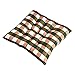 Eauptffy Coussin de chaise rectangulaire - 45 x 45 cm - Coussin d'assise confortable - Pour la maison et le jardin - Collection épaisse - Carré - Pour l'intérieur et l'extérieur