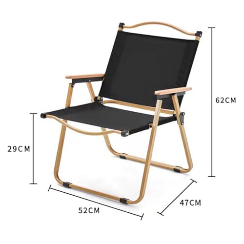 Chaise de camping portable pliable stable pour la pêche - 3