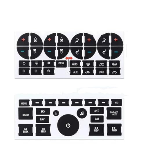 Kit réparation bouton tableau bord voiture Buick Enclave boutons usés corrigés