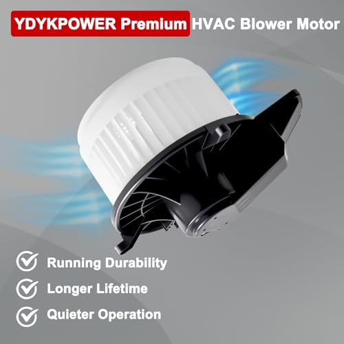 Image of HVAC A /C Heater Blower Motor Fan Compatible with 08-20 for Dodge for Grand Caravan, 11-21 for Durango for Grand Cherokee, 2008-2016 for Town &Country, Blower Motor Replace 700216 68029719AB