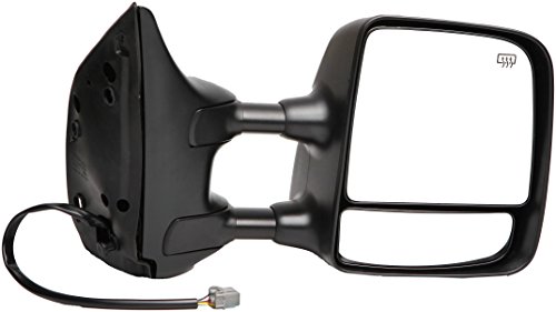 Dorman 955-1756 Passenger Side Power Door Mirror - Heated / Folding with Memory Compatible with Select Nissan Models, Black and Chrome