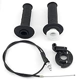 Throttle w/ Hand Grips Grip & Cable 50