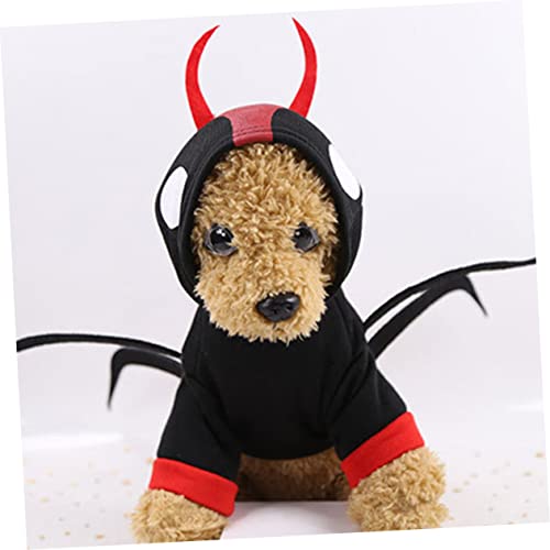 Disfraz para perro Mipcase cosplay talla XL negro miniatura 2
