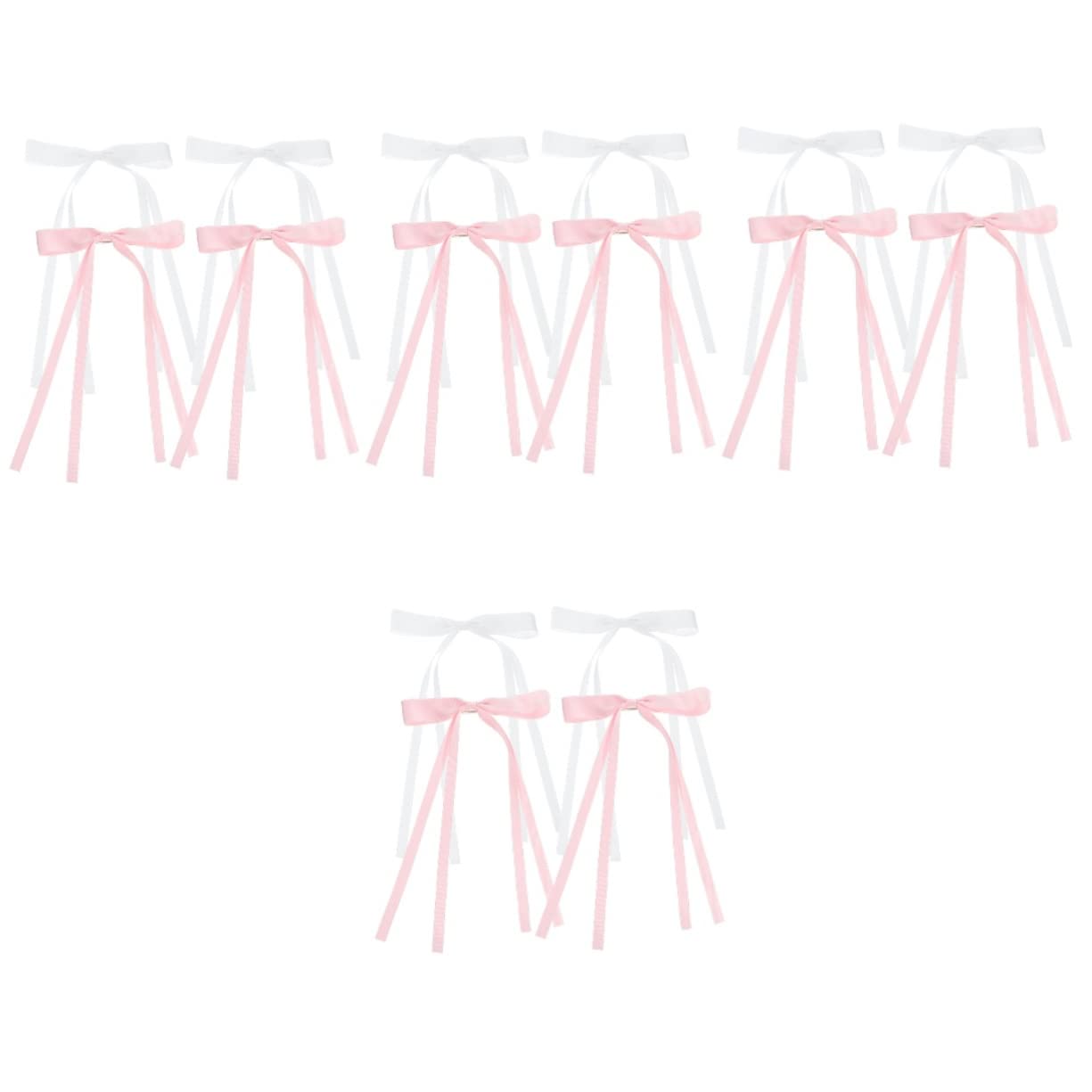 ABOOFAN 16stücke Haarklammern Mit Schleifen Und Ripsband Für Frauen Elegante Haaraccessoires Für Hochzeiten Bälle Geburtstagsfeiern Und Mehr Leicht Und Langlebig Für Langes Haar