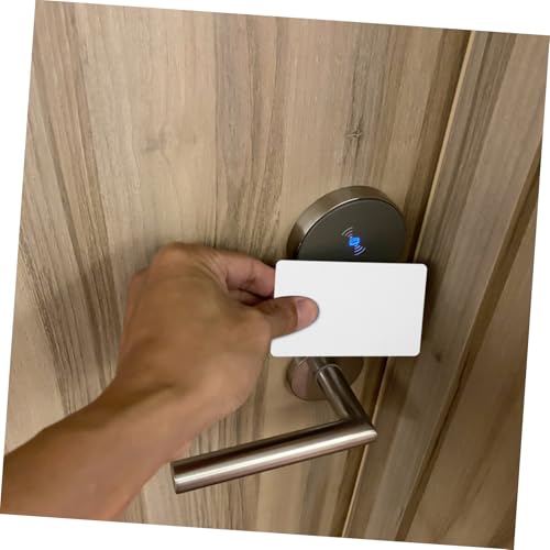 PLAFOPE 20pcs Blank Cards for Printers Business Card Stock Pvc Material Double Sided Diy Printing Kraft Paper Id Badges