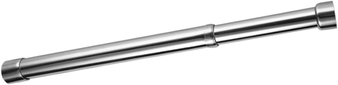 Telescopic Clothes Drying Rod Adjustable Stainless Steel Closet Hanging Rod 56-100cm for Home Wardrobe Storage