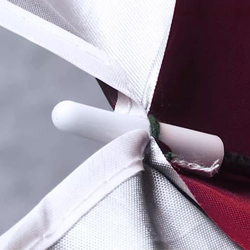 Tissu de parasol de jardin bordeaux pour ombrager votre table de repas en extérieur