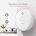 Fire Alarms Smoke Detectors, Smoke Alarm Battery Operated, Fire Alarm with Test Button & Low Battery Signal, Photoelectric Technology Fire Detectors for Bedroom and Home,12 Packs