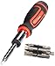 Price comparison product image Draper Redline Series 28759 Ratchet Screwdriver and Bit Set, Frustration-Free Packaging, Assorted color - 14 Pieces
