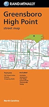 Mass Market Paperback Folded Map: Greensboro and High Point Street Map Book