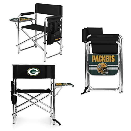 Image of Picnic TIME NFL Unisex-Adult NFL Sports Chair with Side Table, Beach Chair, Camp Chair for Adults