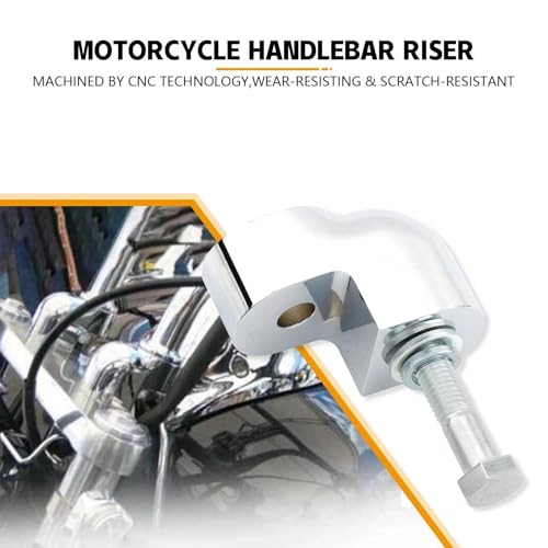Rehausseur de guidon pour VTX1300C 2004-2009 | Kit extension chrome