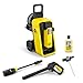 Kärcher Hochdruckreiniger K 5 Comfort Premium, Druck: 145 bar, Fördermenge: 500 l/h, Fläche: 40 m²/h, Gewicht: 18,2 kg, extra Flexibler Hochdruckschlauch, Schlauchtrommel, 4-in-1 Multi Jet
