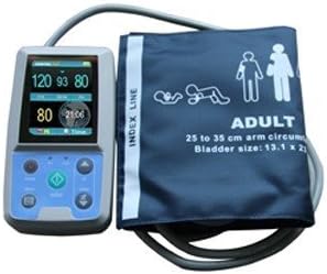 24hour Ambulatory Blood Pressure Monitor Holter 2pcs Abpm50 with cuff(CM1203)+7 Pcs Cuffs for Adlut/child/infant by HUGECARE
