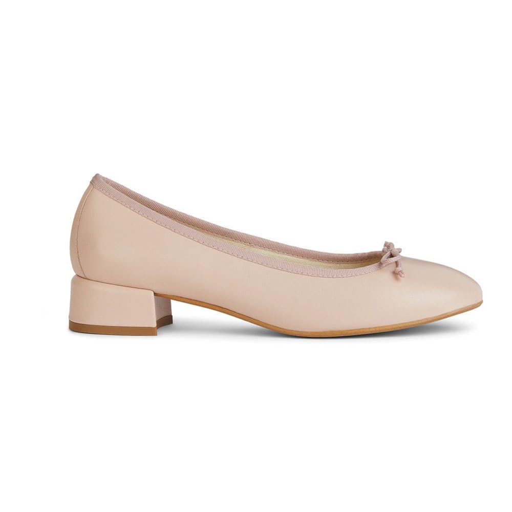 Geox Women's D Floretia A Ballet Flat, Dk Skin, 3 UK