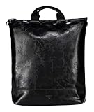 Jost Rucksack Schultertasche mit Laptopfach Kiruna XChange Bag Black schwarz