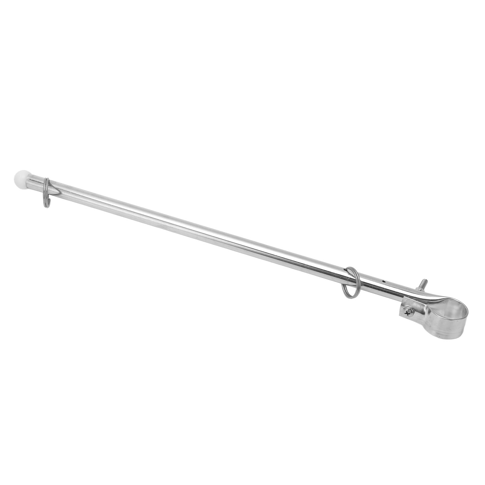 Asta per bandiere per barche | Asta in acciaio inox per yacht – Asta per bandiere marine per barche – Asta regolabile per yacht navali