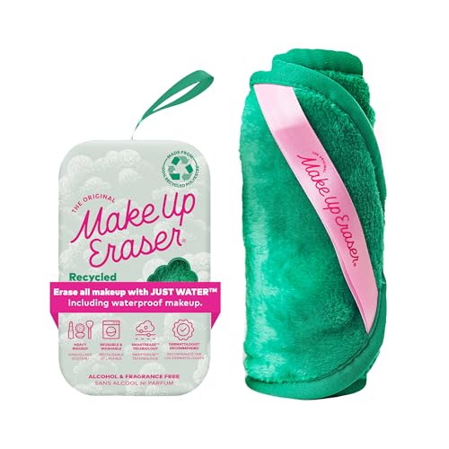 Image of The Original MakeUp Eraser PRO, Effortlessly Remove All Makeup Using Only Water, Including Waterproof Mascara, Eyeliner, Foundation, Lipstick, Sunscreen,and More! Green, 1ct.