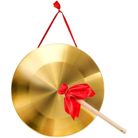 ZEAYEA 12.6 Inch Copper Gong Set Cover